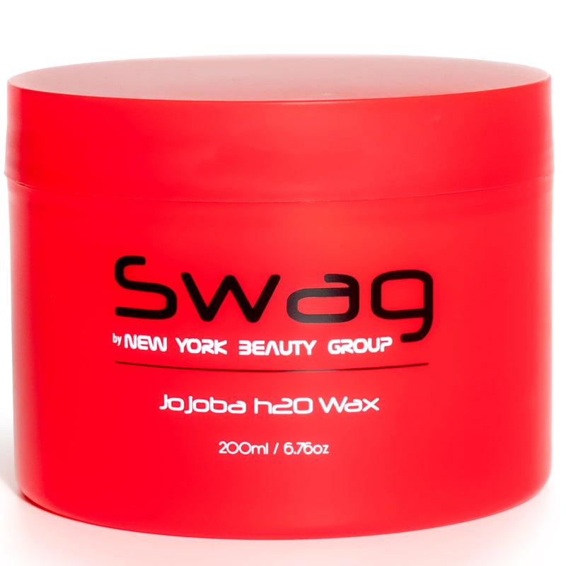 Swag Jojoba H20 Wax for Men - Non-sticky formula with light fragrance - Easily molds your hair - 6.76 oz - Image 1